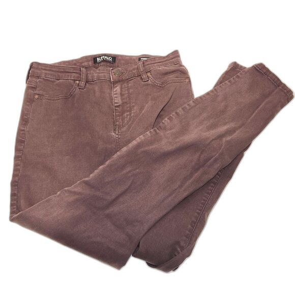Buffalo David Bitton Denim - Buffalo David Bitton Hanna High-Rise Skinny Jeans Women's 2 / 26 Dark Raisin